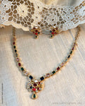 AJ-Y00366 Navaratan Necklace Set