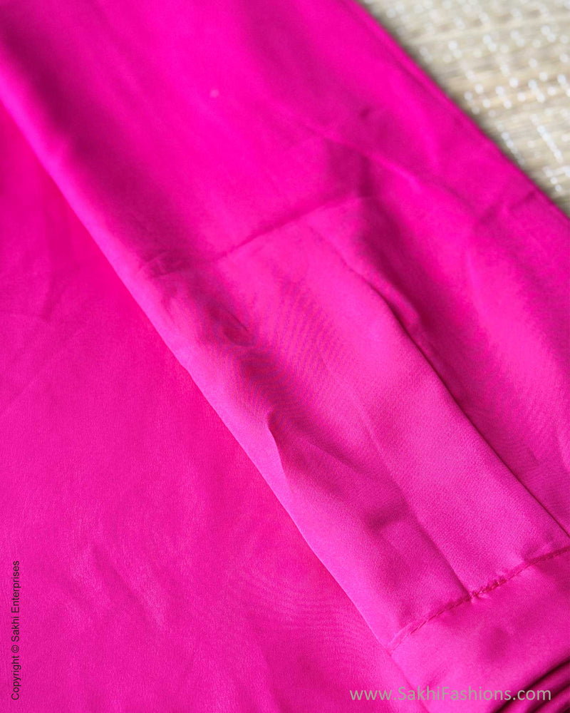RPQ-6243 Rani Pink sancrepe Petticoat