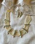 AJ-Y01115 Pearl Necklace Set