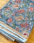 DP-Y01383 Blue Kota Cotton Sari