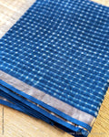 DP-Y01395 Indigo Kota Cotton Sari