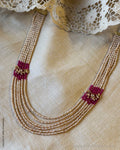 AG-Y01177 Pearl Pink Necklace