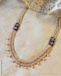 AG-Y01178 Pearl Purple Necklace