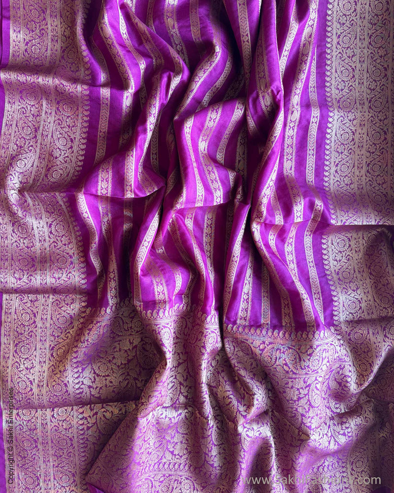 DP-Y00990 Purple Banarsi Saree