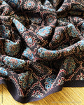 BL-Y01866 Black Ajrakh Blouse