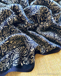 BL-Y01929 Black Ajrakh Blouse