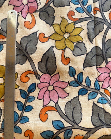 EE-X14204 Kalamkari Kanchi Silk