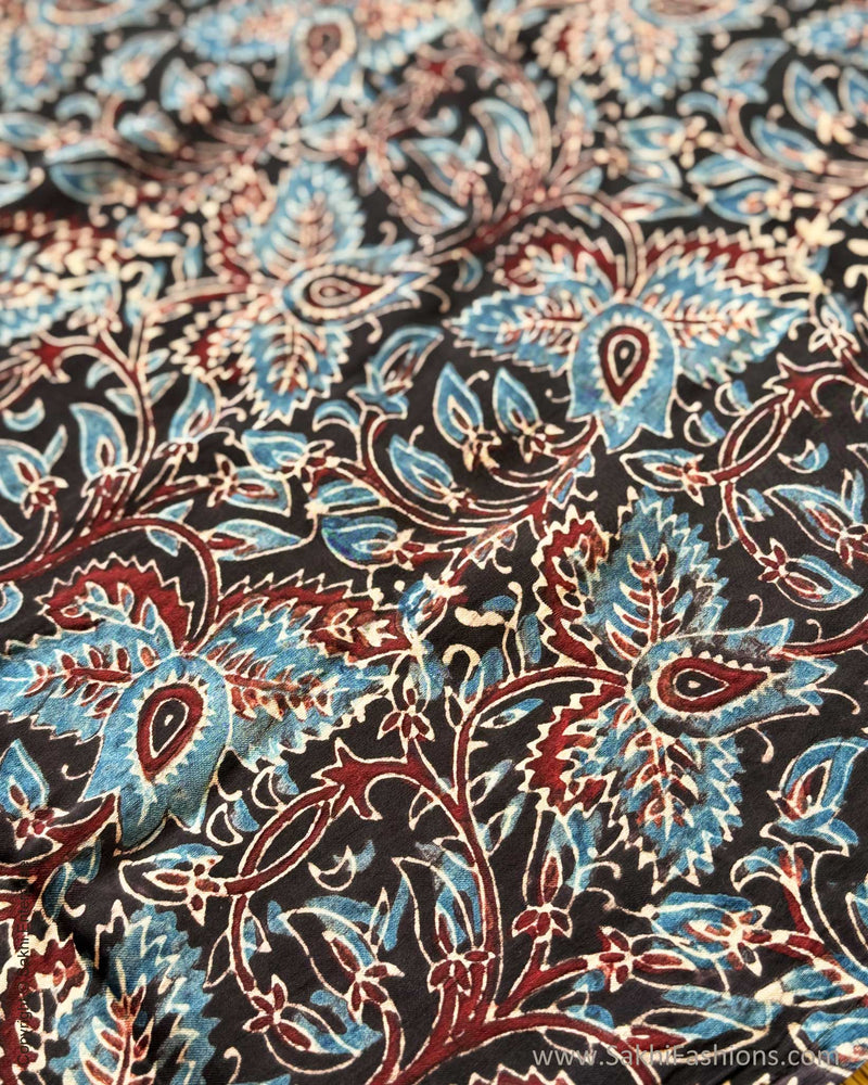 DP-Y01866 Green Ajrakh Modal Sari