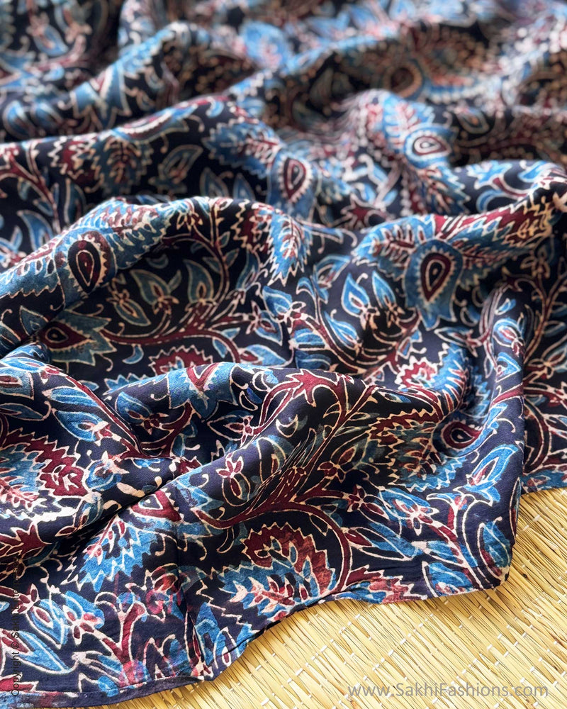 DP-Y01866 Green Ajrakh Modal Sari