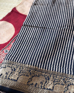 DP-Y01791 Ajrakh Saree