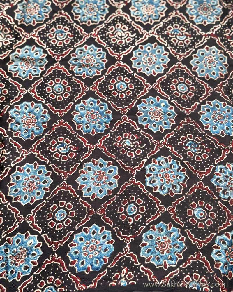 DP-Y01866 Green Ajrakh Modal Sari