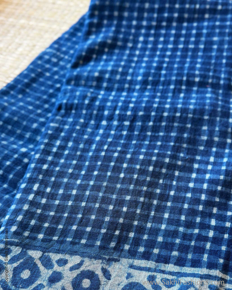 DP-Y02338 Linen Salwar Blue