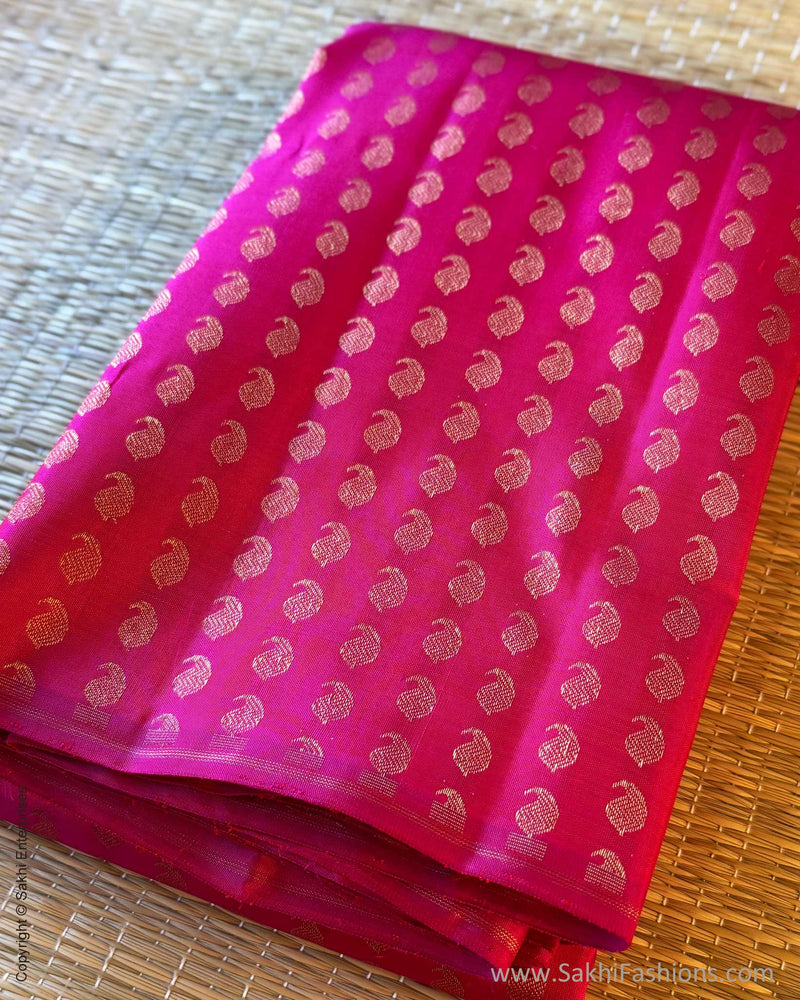 DP-Y02454 Pink Gold Kanchi Sari