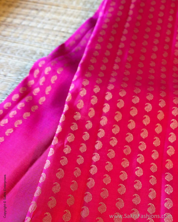 DP-Y02454 Pink Gold Kanchi Sari