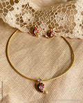 AJ-Y01440 Mango Necklace set