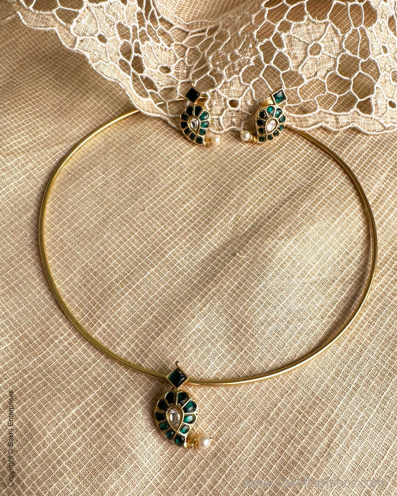 AJ-Y01439 Mango Necklace set