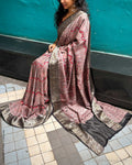 DP-Y01834 Ajrakh Saree