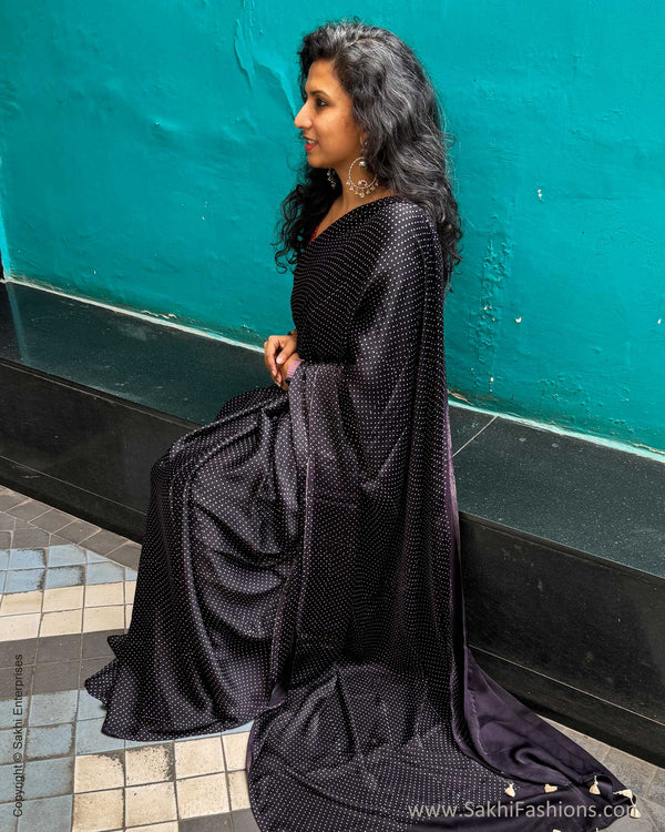 DP-Y02114 Black Ajrakh Modal Sari