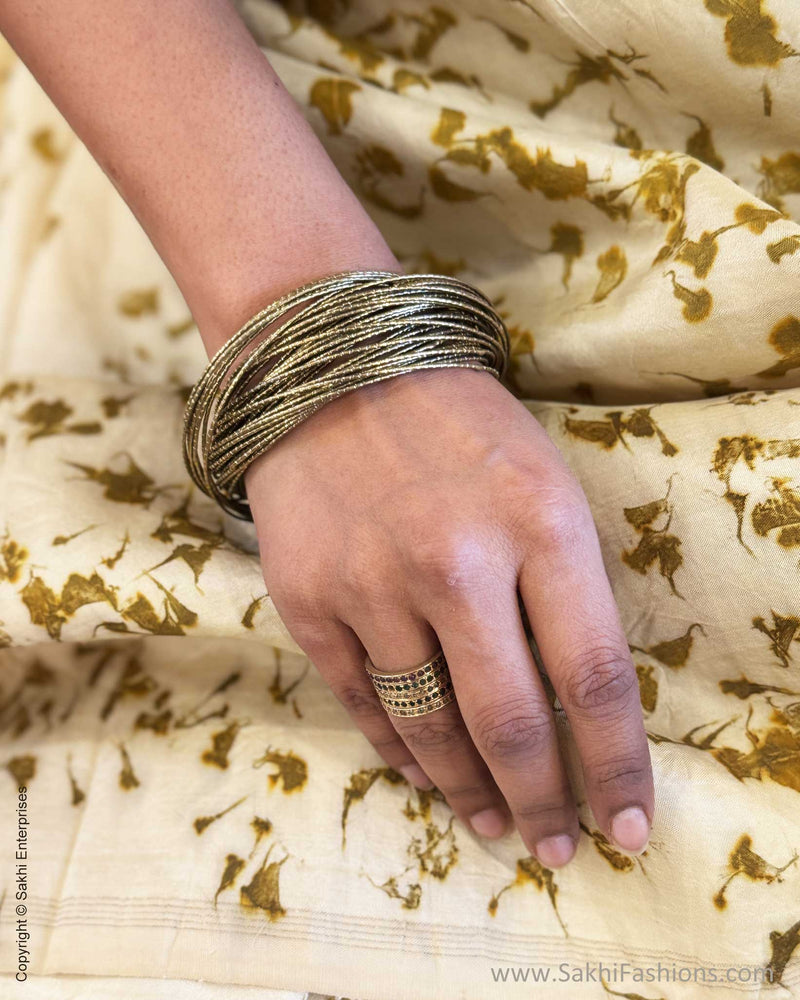 EE-X12213 Marigold eco print Kanchi Sari