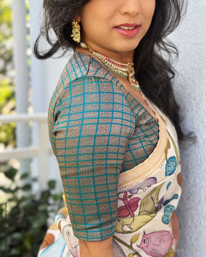 EE-X11886S  Kalamkari crossover Sari