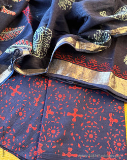 DP-Y02331 Linen Salwar Blue