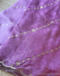DP-Y01560 Purple Silk Kota Saree