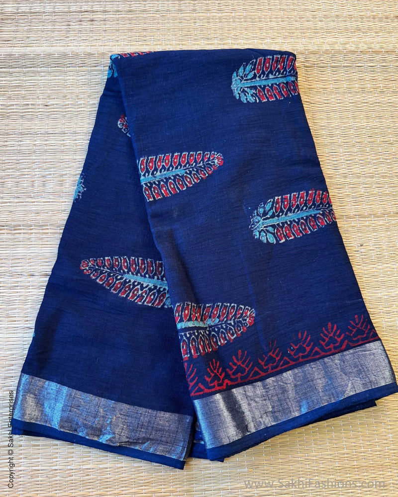 DP-Y02331 Linen Salwar Blue
