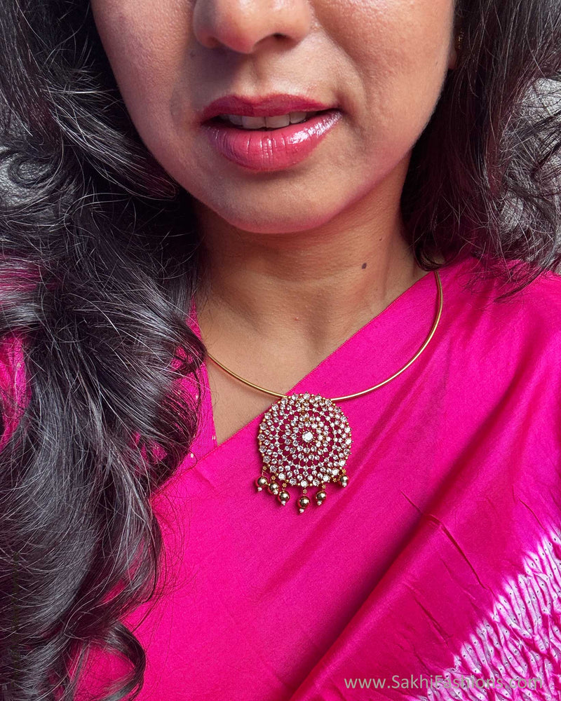 BL-Y00641R Pink Silk Blouse