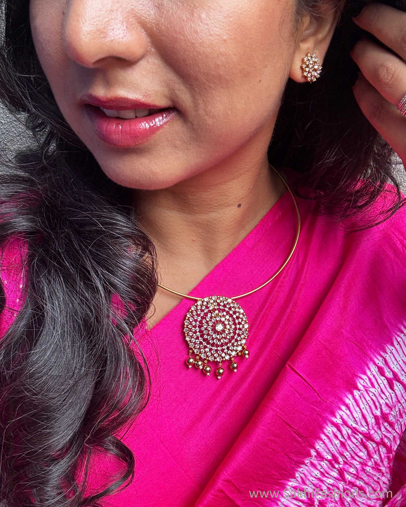 BL-Y00641R Pink Silk Blouse