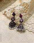 AS-Y03352 Silver Jhumka