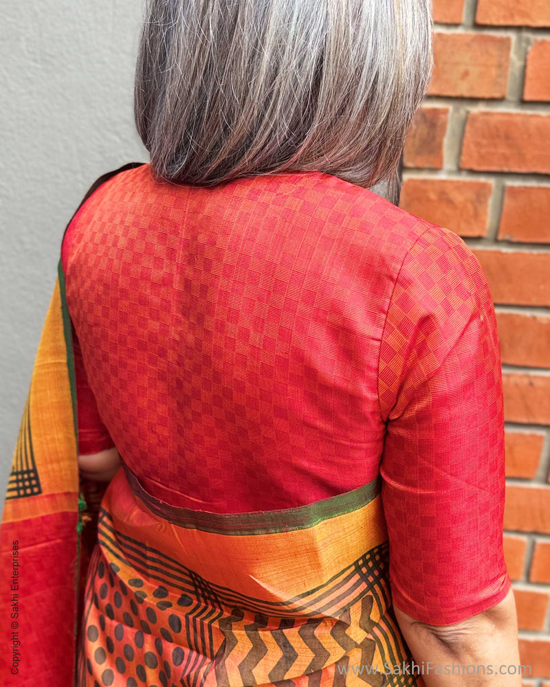EE-Y03806 Printed Kanchi Saree