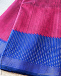 DP-X14918 Red Rawsilk Sari