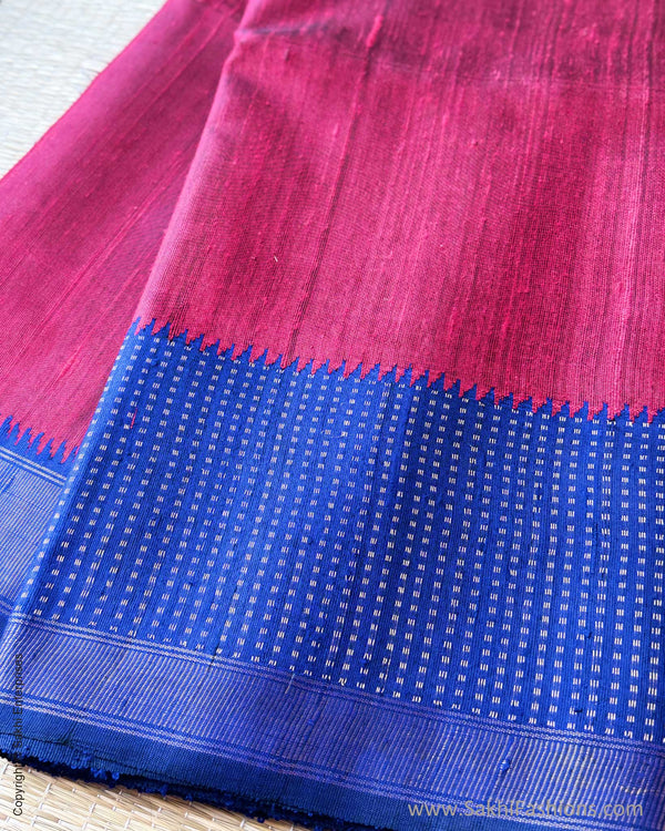 DP-X14918 Red Rawsilk Sari