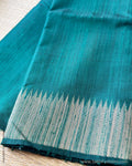 DP-X14922 Green Rawsilk Sari