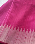 DP-X14923 Maroon Rawsilk Sari