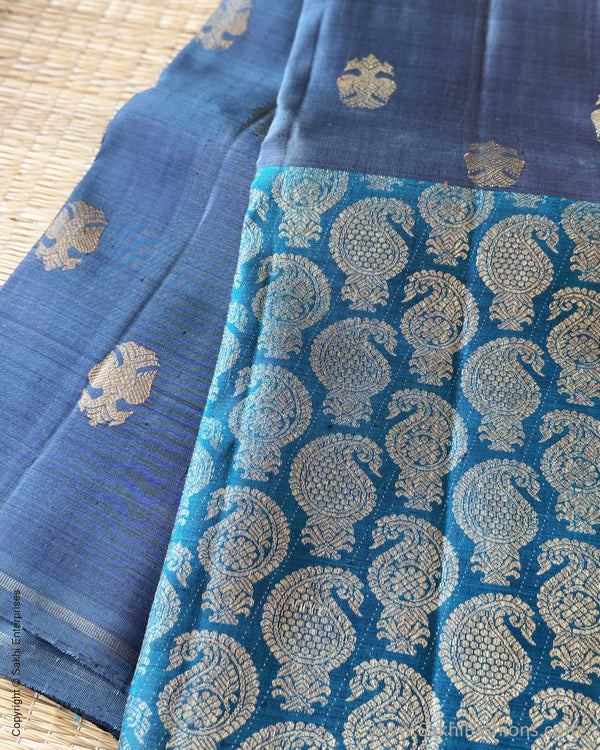 DP-Y03025 Grey Kanchi Sari