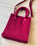 AC-V14238 Maroon Velvet sling