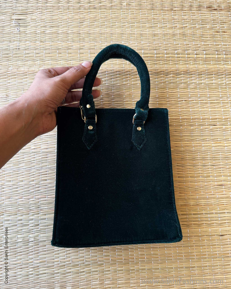 AC-V16328 Green Velvet sling