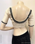 BL-X02992 Cream Cotton Blouse