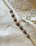 AS-Y18626 Silver Gold Necklace