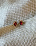 AS-Y01682 Ruby Earring