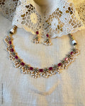 AJ-Y03713 Pink Kundan Necklace