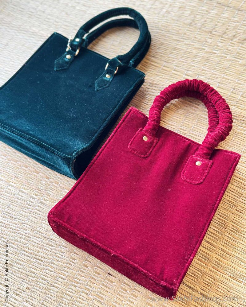 AC-V16328 Green Velvet sling