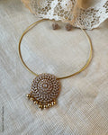 AJ-Y03559 Statement Necklace set