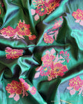 BL-Y00577 Green Kanchi Blouse
