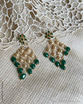 AG-Y05274 Gold Pearls earring