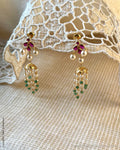 AG-Y05292 Gold Pearl Earring
