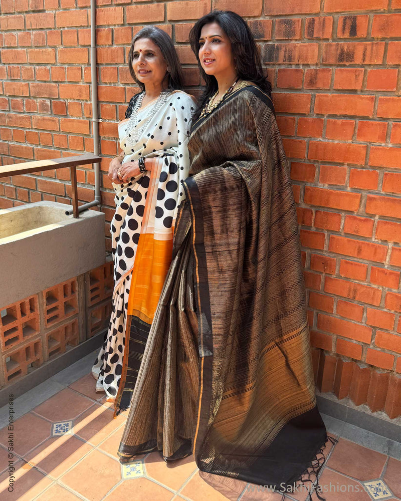 EE-X15578 Polka Dot print Kanchi