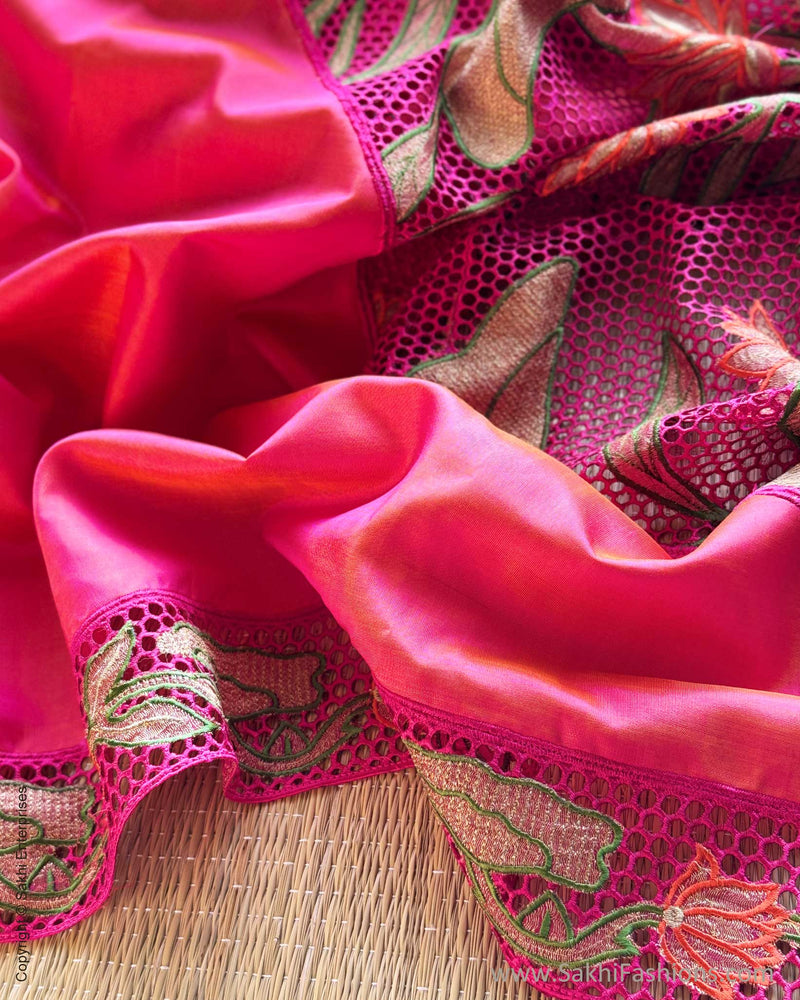 DP-Y05139 Peach Kanchi sari