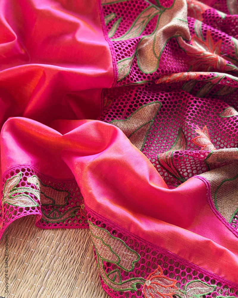 DP-Y05139 Peach Kanchi sari